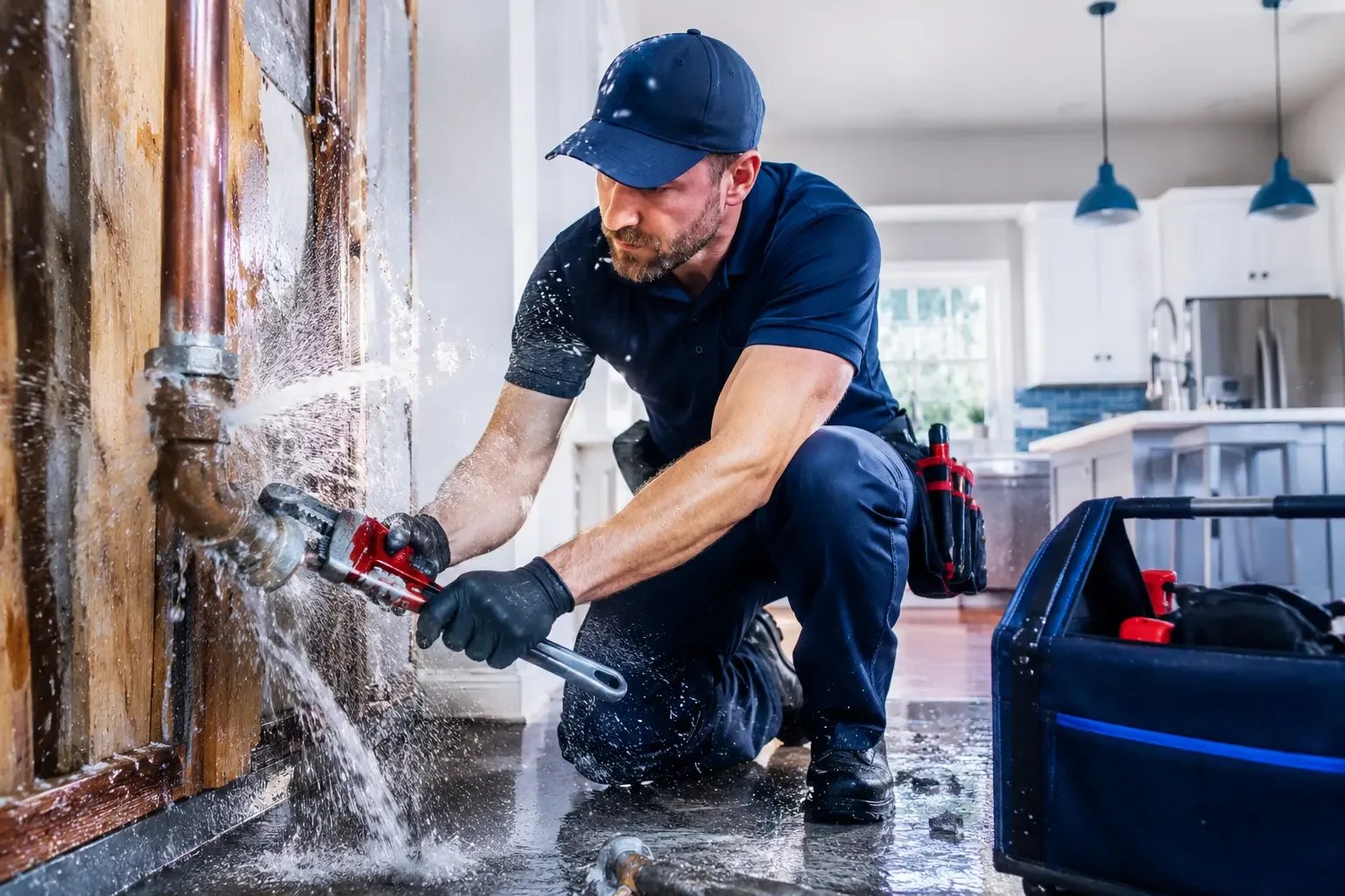 Local emergency pipe repair professionals in Red Oak, OK